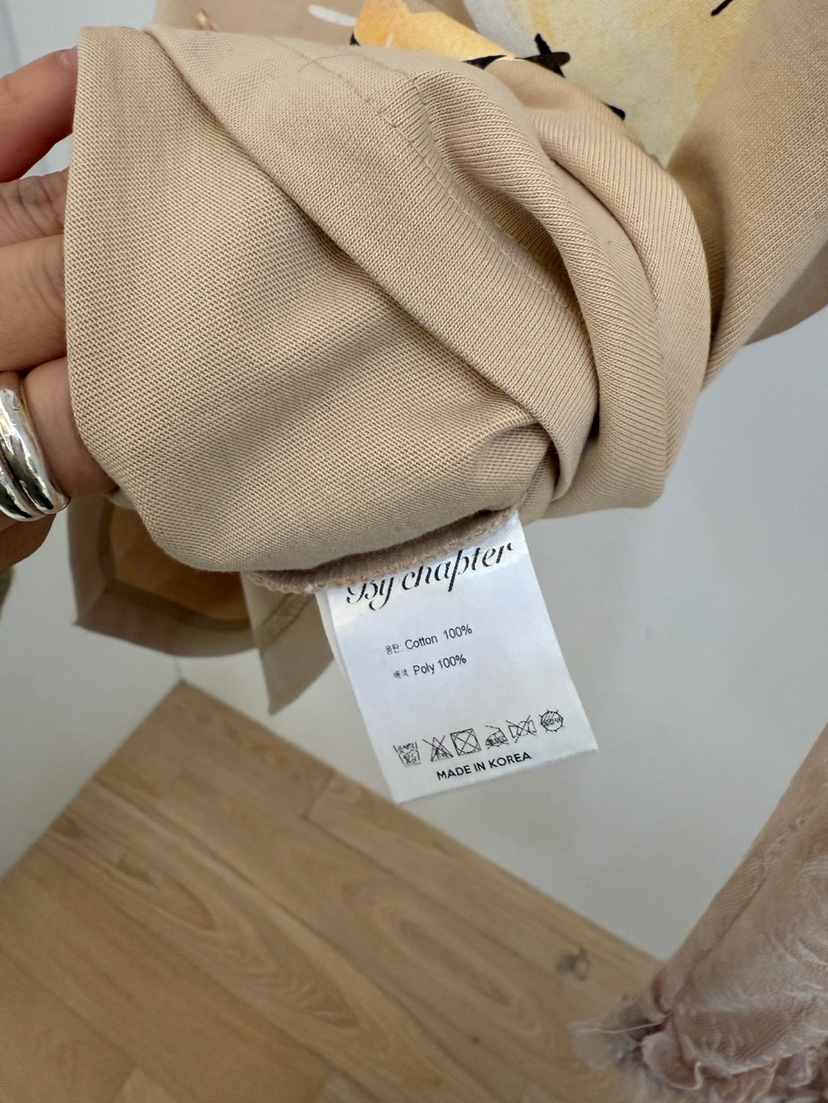 BY CHAPTER東大門直郵㊣女裝新款休閑26春夏人氣長袖T恤春款BY Chapter長袖T恤