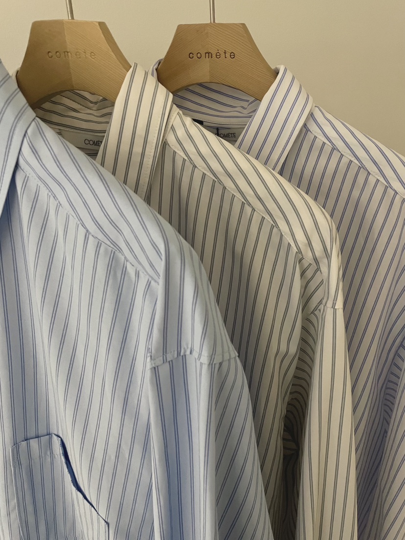 COMETE韓國代購㊣女裝新款時尚職業推薦人氣26春夏襯衫蕾絲衫COMETE襯衫/蕾絲衫