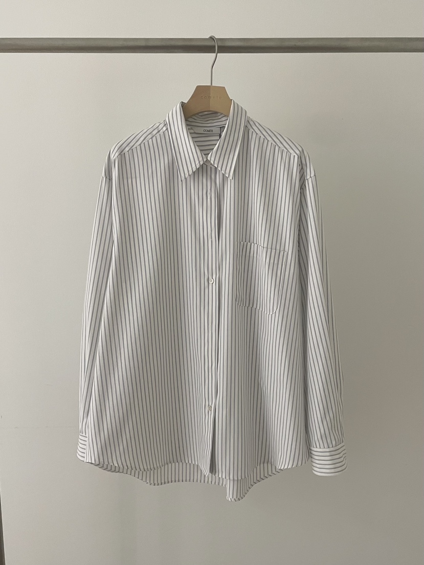 COMETE韓國代購㊣女裝新款時尚職業推薦人氣26春夏襯衫蕾絲衫COMETE襯衫/蕾絲衫圖色1