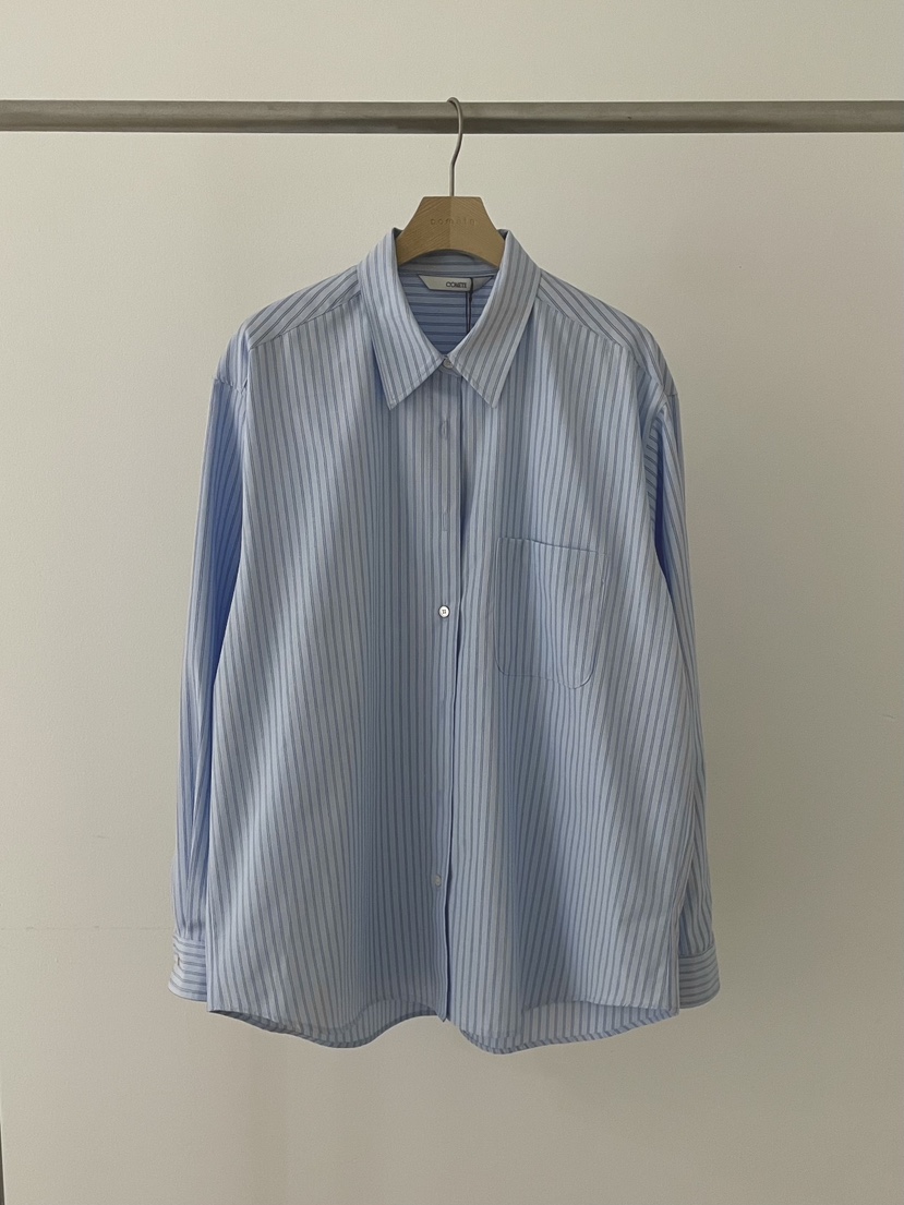 COMETE韓國代購㊣女裝新款時尚職業推薦人氣26春夏襯衫蕾絲衫COMETE襯衫/蕾絲衫圖色2