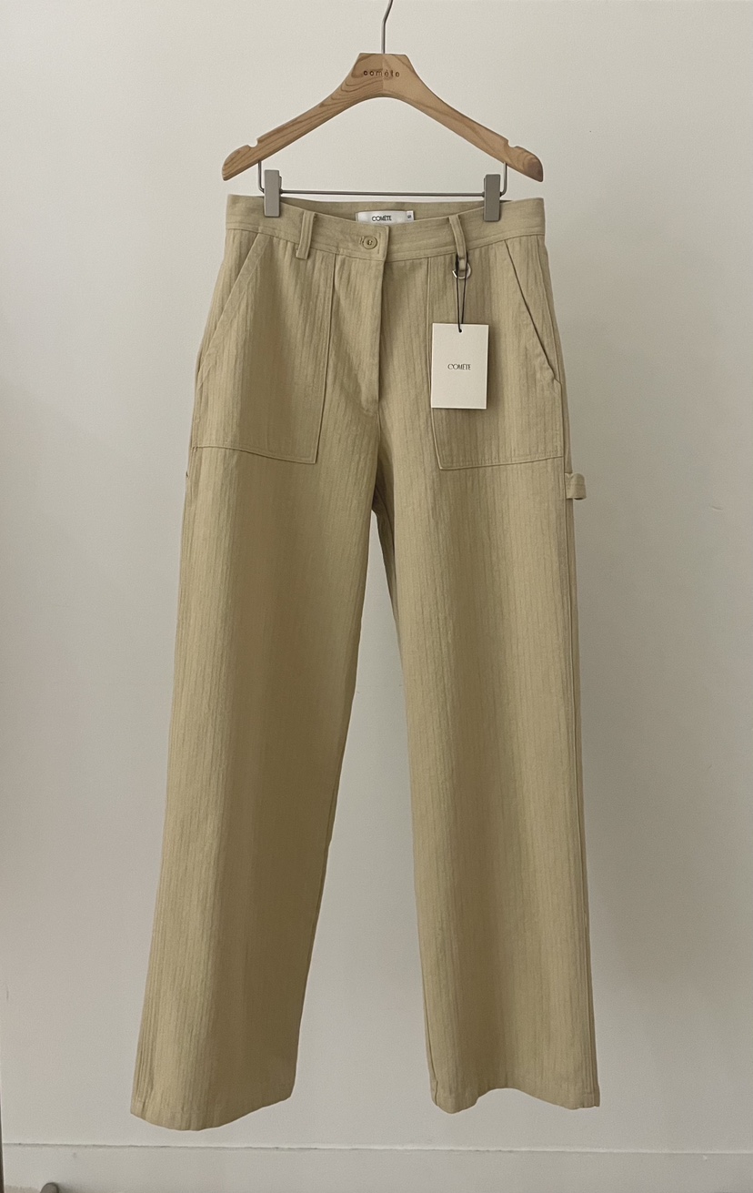 COMETE㊣東大門代購女士新品職業26春夏推薦人氣熱賣休閑褲COMETE休閑褲圖色1