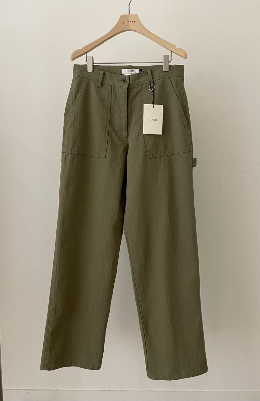 COMETE㊣東大門代購女士新品職業26春夏推薦人氣熱賣休閑褲COMETE休閑褲圖色2