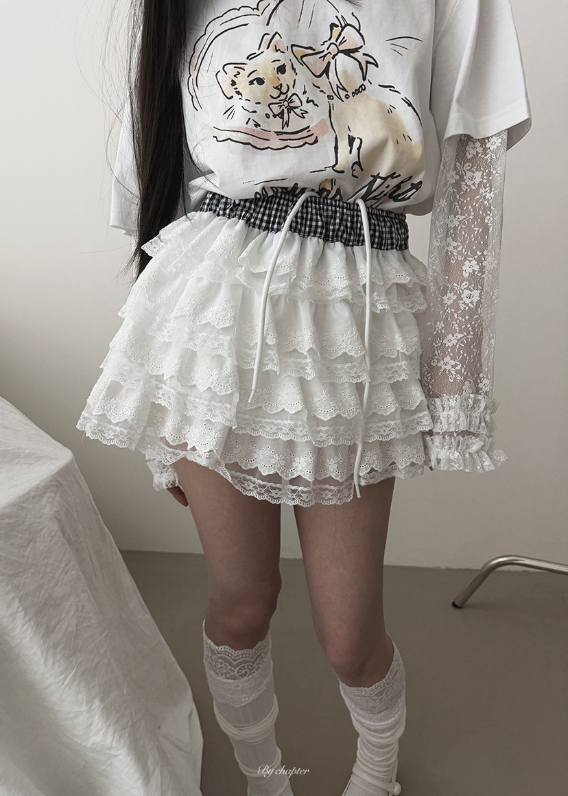 BY CHAPTER韓國代購㊣女裝新品職業推薦熱賣休閑人氣裙褲春款BY Chapter裙褲圖色3