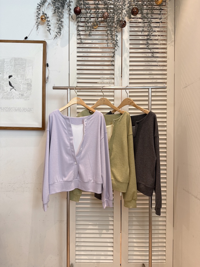 FAVE-L韓國代購㊣女裝新品推薦時尚真品休閑26春夏衛衣春款FAVE-L衛衣