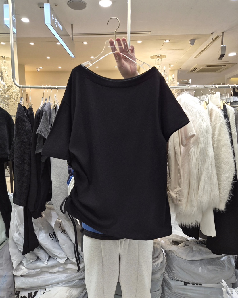 WORK SHOP韓國直郵㊣女士新款推薦時尚休閑真品職業T恤春款Work_shopT恤圖色2