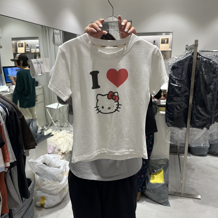 COMBO東大門直郵㊣女裝新款職業26春夏休閑熱賣真品T恤春款COM_BOT恤圖色1