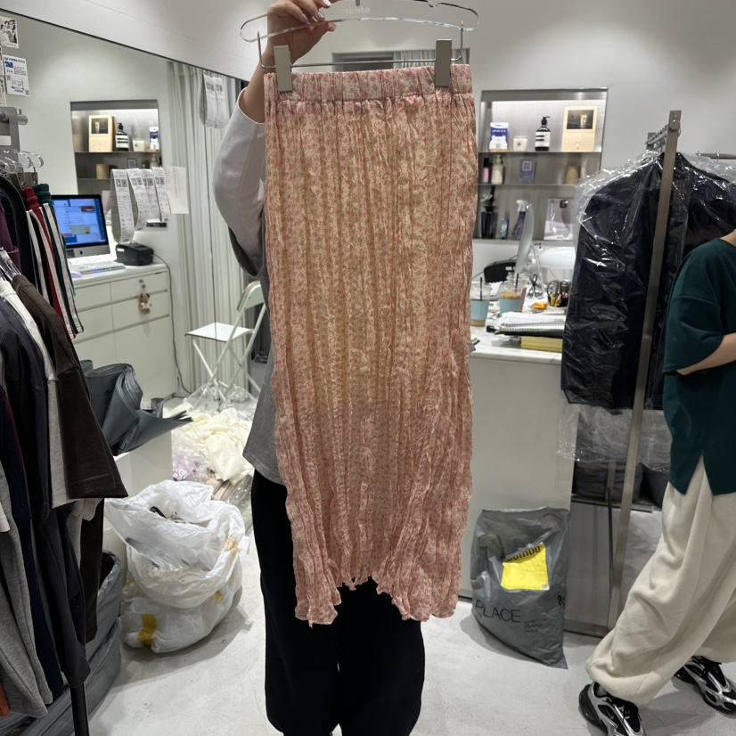 COMBO韓國直郵㊣女裝新款推薦時尚熱賣真品休閑人氣長裙春款COM_BO長裙圖色3