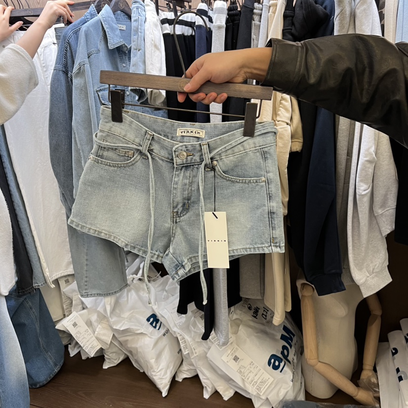 VIRKIN東大門直郵㊣女裝新品推薦職業時尚真品休閑26春夏短褲VIRKIN短褲圖色1