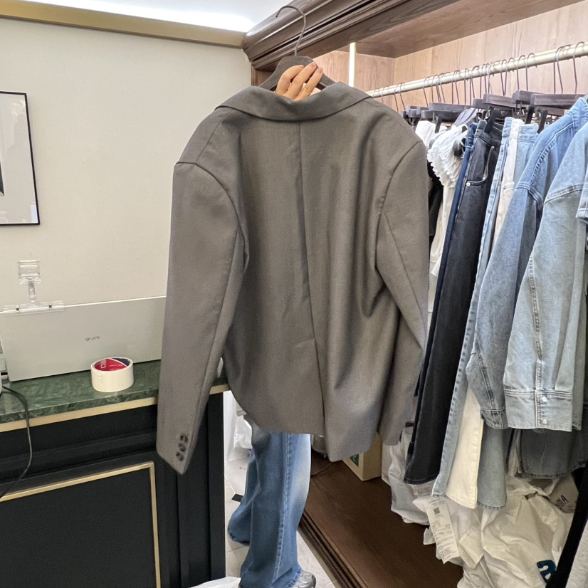 VIRKIN東大門直郵㊣女士新款熱賣人氣推薦休閑職業夾克口袋VIRKIN夾克