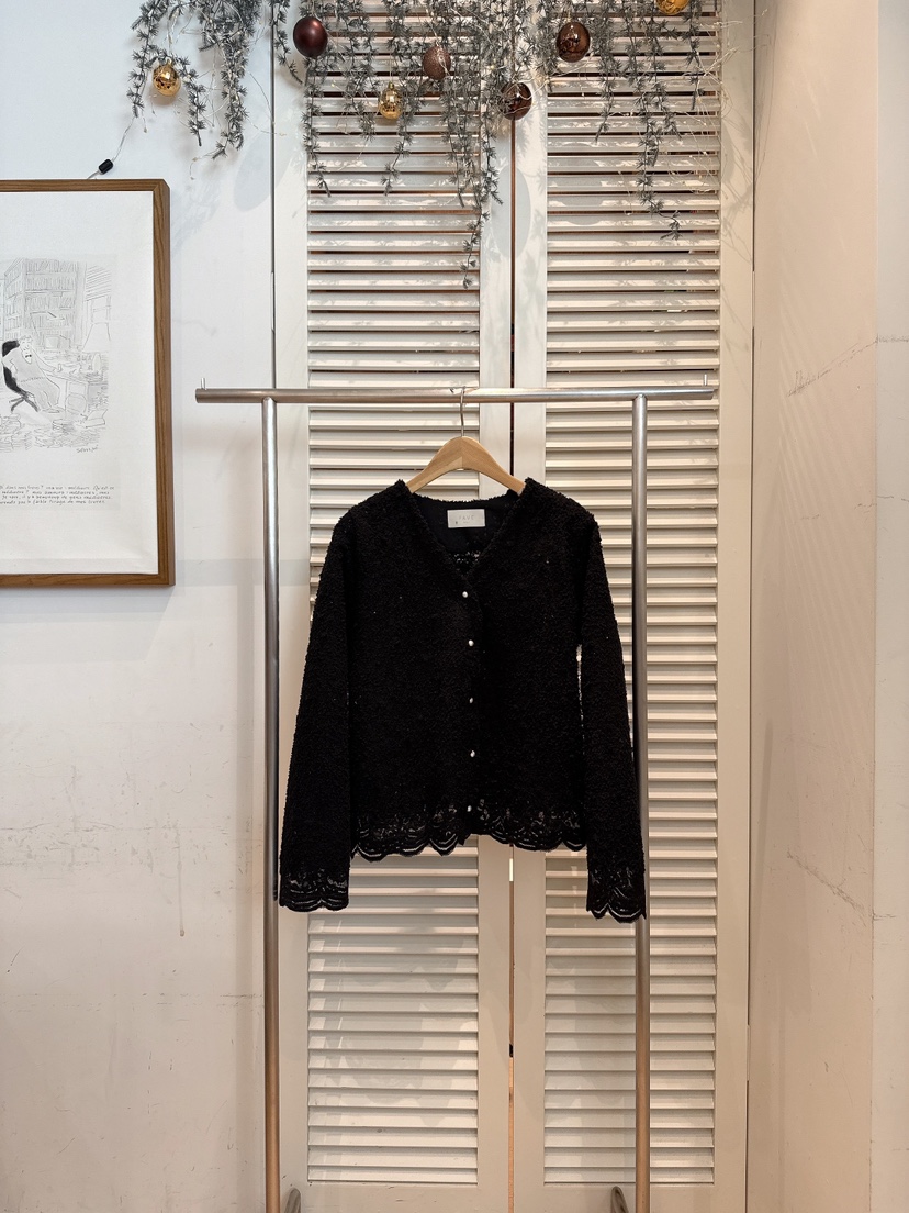 FAVE-L韓國直郵㊣女士新品職業推薦人氣休閑襯衫蕾絲衫春款FAVE-L襯衫/蕾絲衫圖色3黑