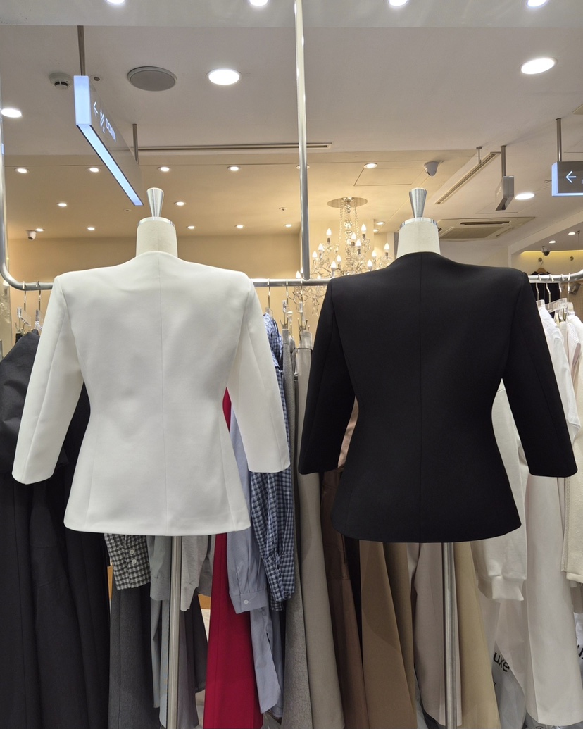 WORK SHOP㊣東大門實拍女士新品熱賣休閑職業推薦夾克春款Work_shop夾克