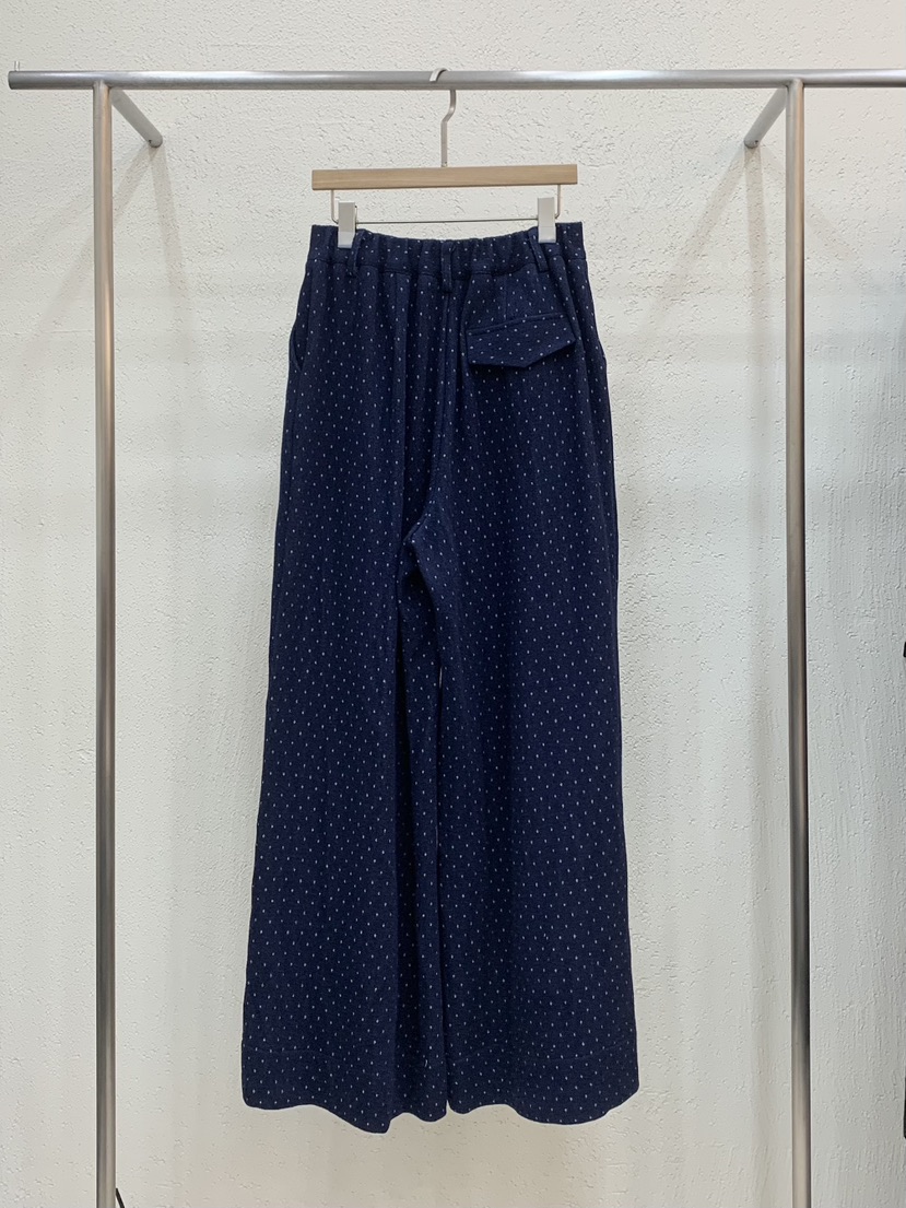 LIGHT AND SALT東大門直郵㊣女士新款真品休閑褲闊腿褲褶裥LIGHT AND SALT休閑褲