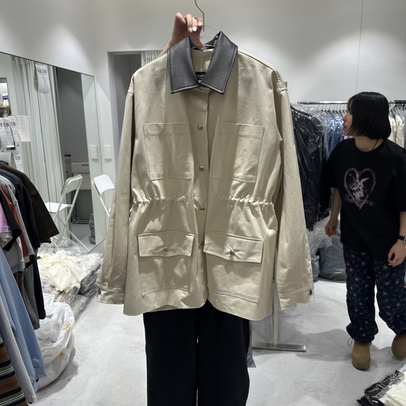 COMBO㊣東大門實拍女士新款真品時尚26春夏休閑推薦夾克春款COM_BO夾克圖色3