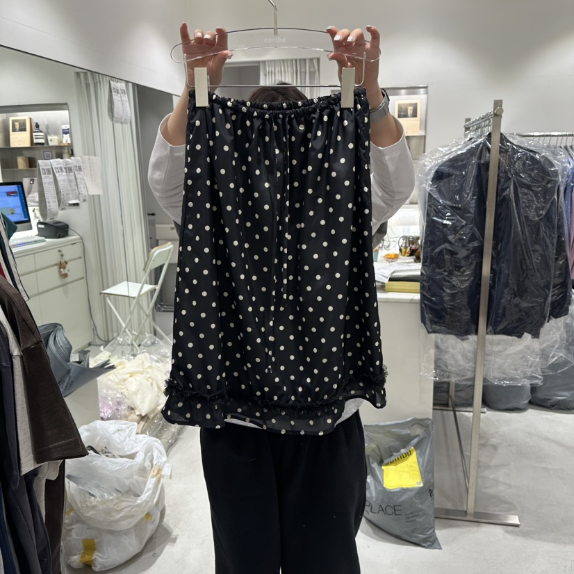 COMBO㊣東大門代購女士新品真品人氣職業時尚推薦休閑長裙春款COM_BO長裙圖色2