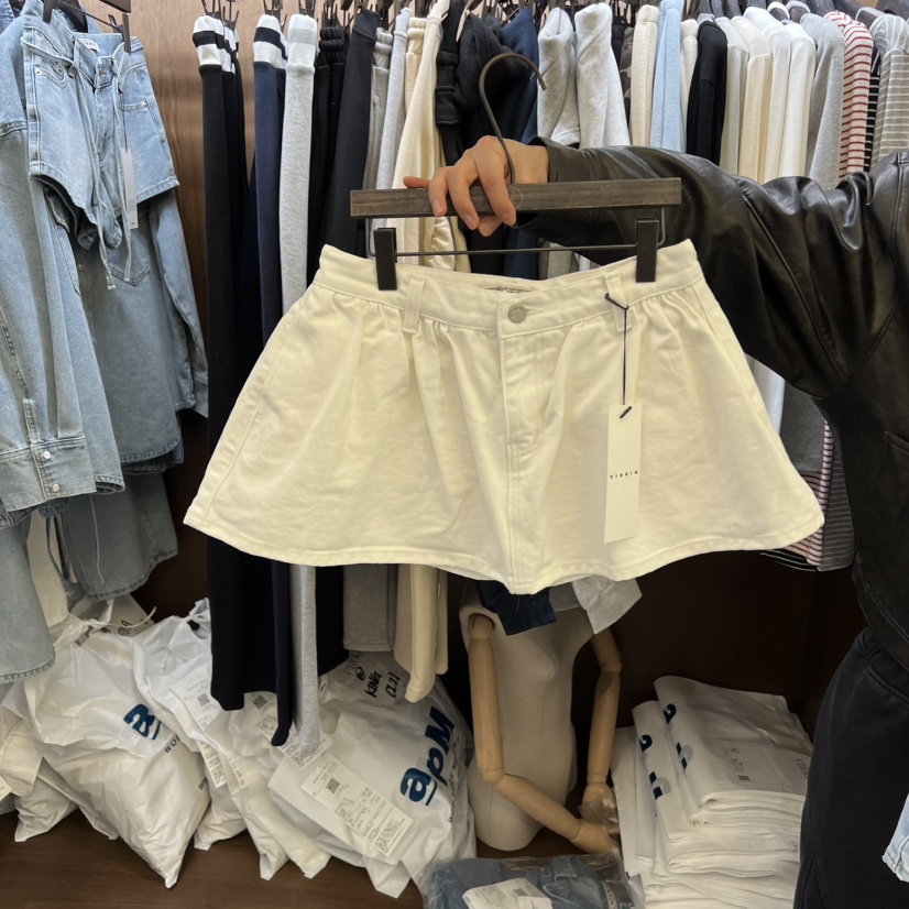 VIRKIN㊣東大門代購女裝新品職業時尚推薦人氣真品裙褲喇叭形VIRKIN裙褲圖色2