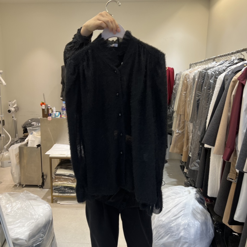 INNO㊣東大門實拍女士新款真品熱賣休閑職業人氣襯衫蕾絲衫INNO襯衫/蕾絲衫圖色1