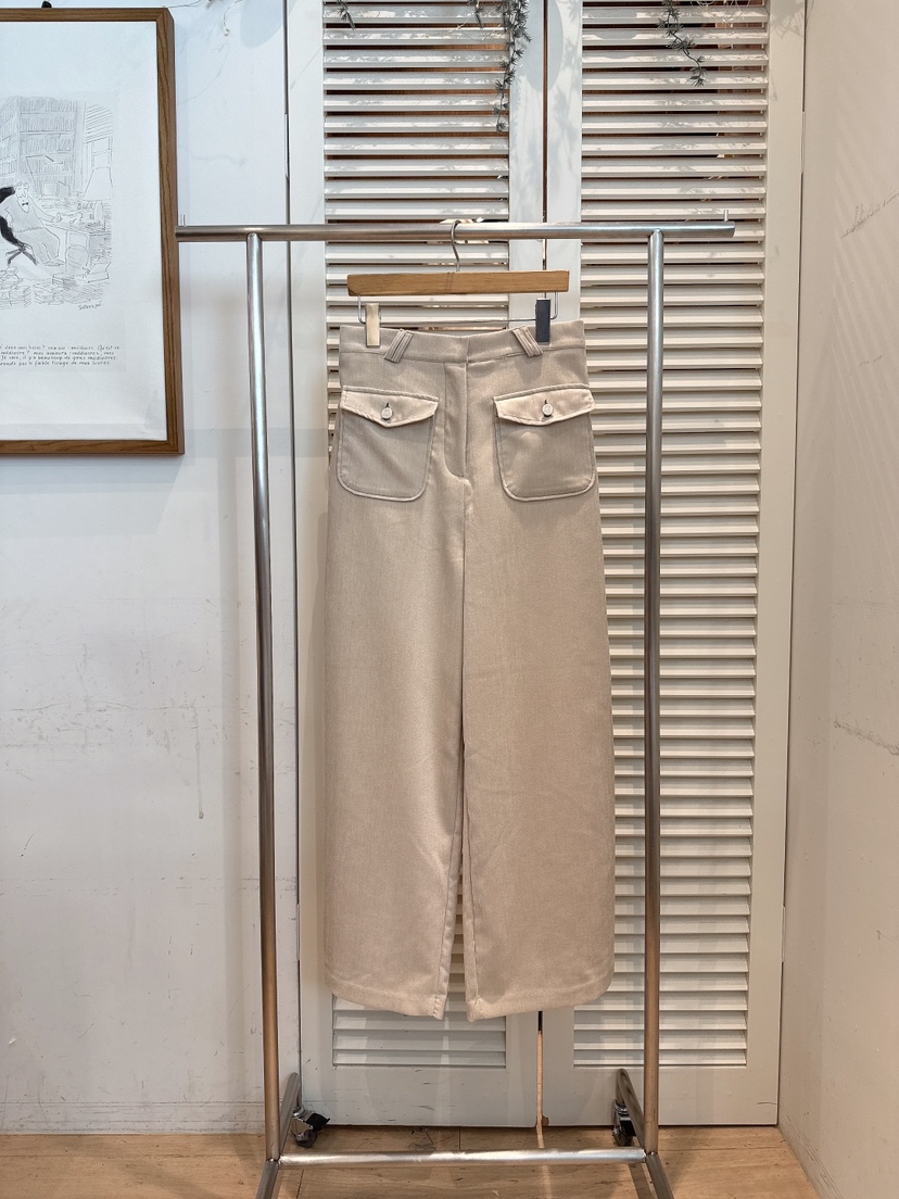 FAVE-L㊣東大門代購女裝新品推薦人氣時尚職業休閑休閑褲春款FAVE-L休閑褲圖色1