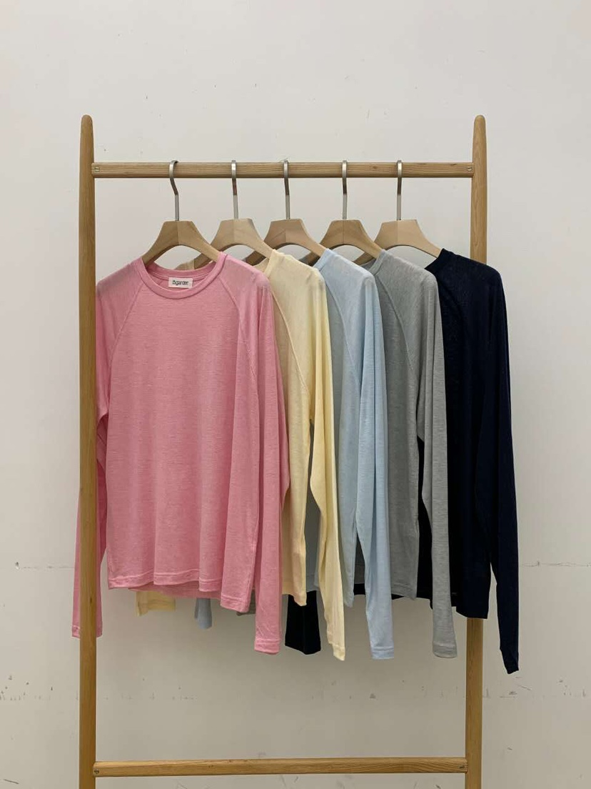 B_GARDER韓國直郵㊣女士新款職業休閑人氣時尚真品熱賣長袖T恤B.GARDER長袖T恤