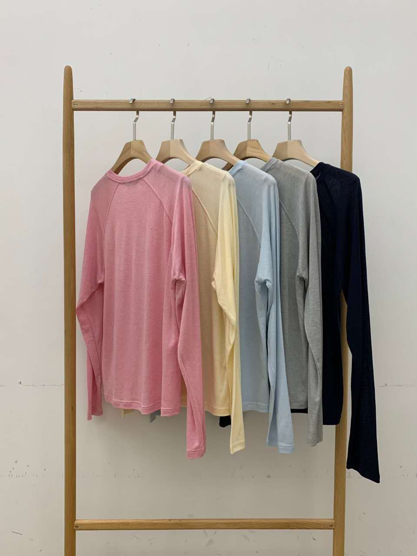 B_GARDER韓國直郵㊣女士新款職業休閑人氣時尚真品熱賣長袖T恤B.GARDER長袖T恤