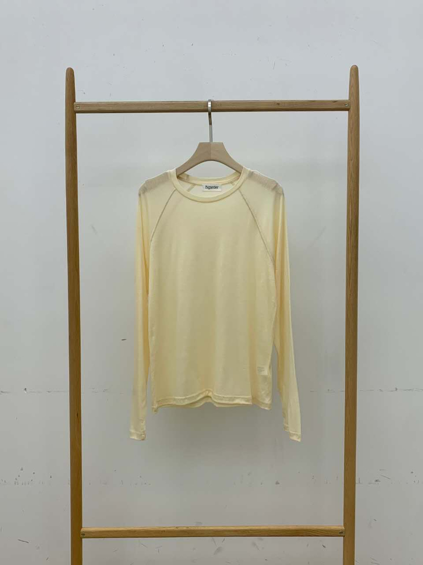 B_GARDER韓國直郵㊣女士新款職業休閑人氣時尚真品熱賣長袖T恤B.GARDER長袖T恤圖色2