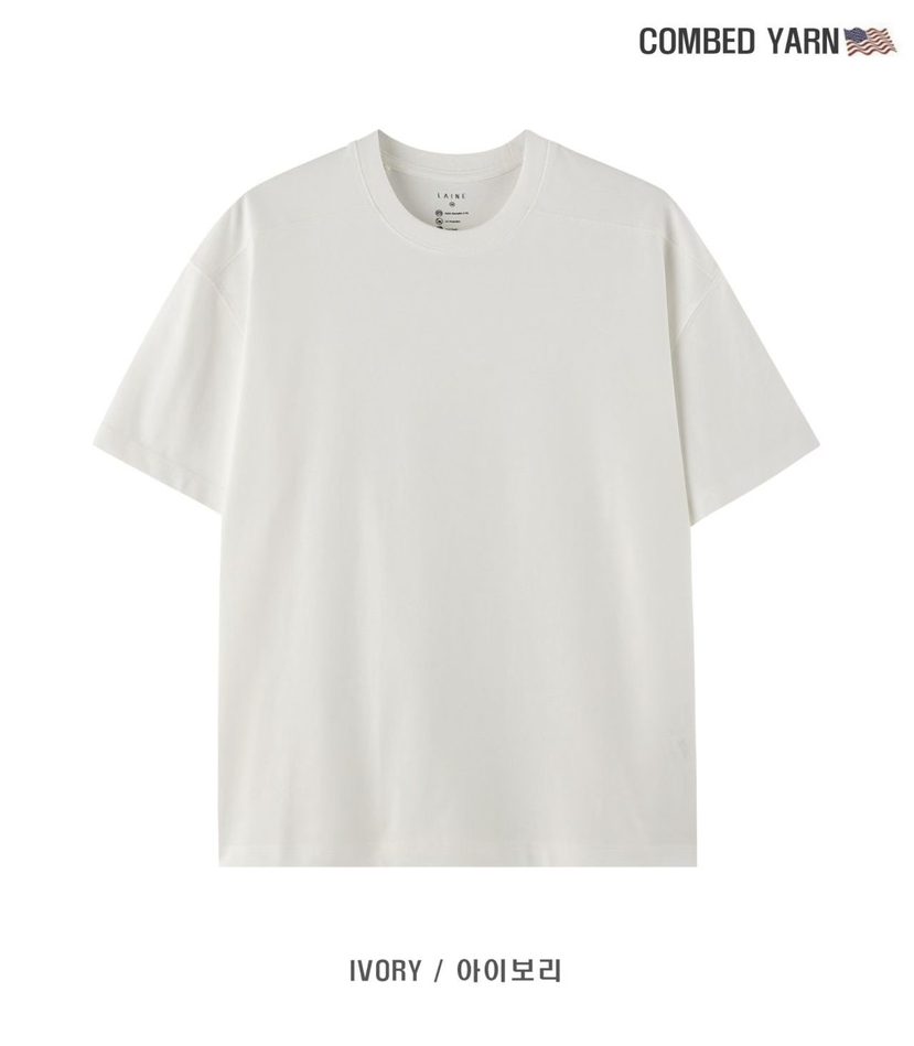 LAINE東大門直郵㊣女士新品推薦人氣26春夏職業T恤男女同款LAINET恤圖色1