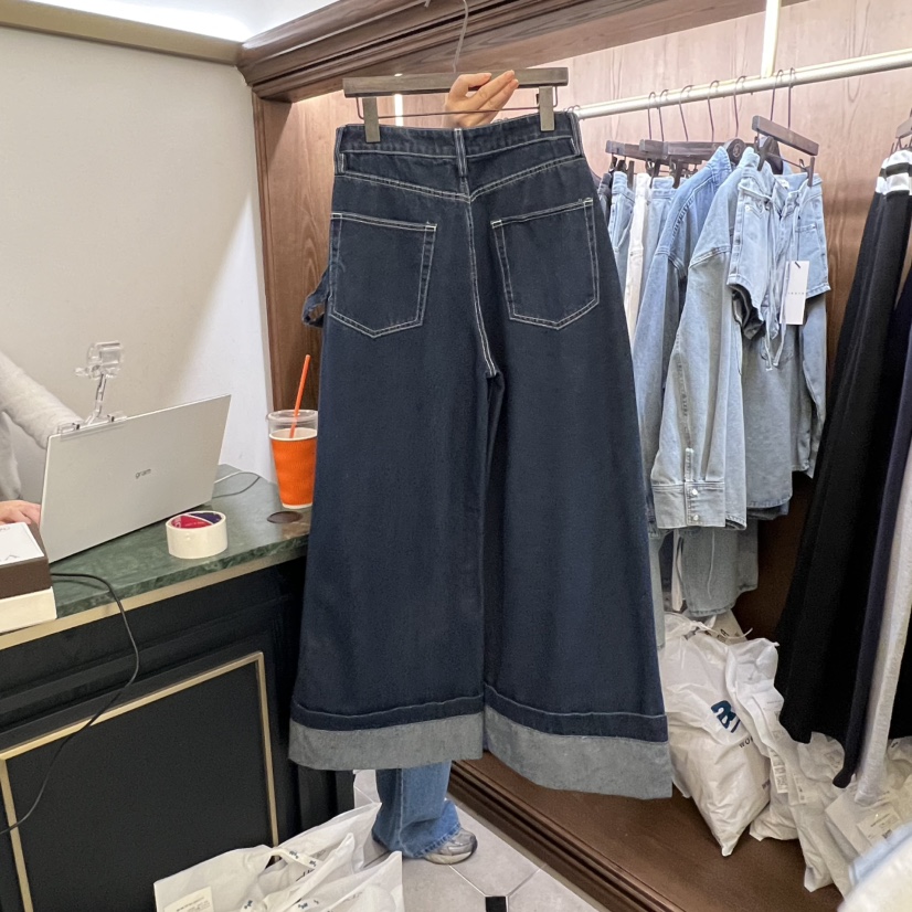 VIRKIN東大門直郵㊣女士新品推薦熱賣人氣時尚休閑真品牛仔褲VIRKIN牛仔褲