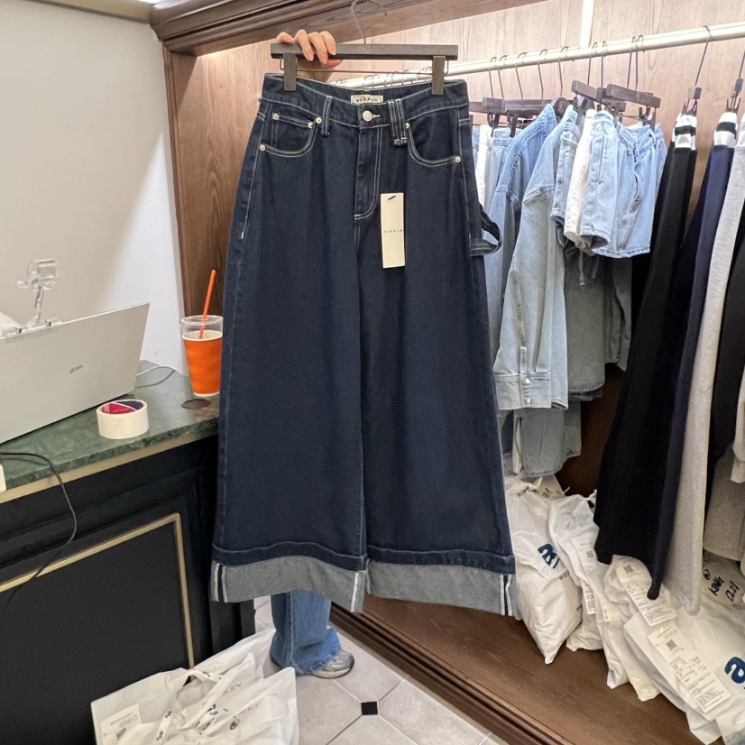 VIRKIN東大門直郵㊣女士新品推薦熱賣人氣時尚休閑真品牛仔褲VIRKIN牛仔褲圖色1