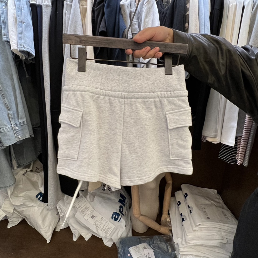 VIRKIN韓國直郵㊣女士新款26春夏職業人氣真品時尚短褲寬松VIRKIN短褲