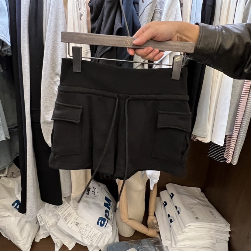 VIRKIN韓國直郵㊣女士新款26春夏職業人氣真品時尚短褲寬松VIRKIN短褲圖色3