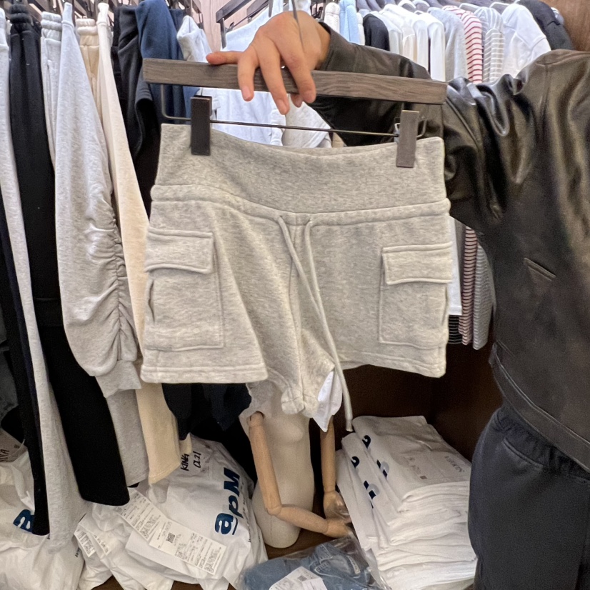 VIRKIN韓國直郵㊣女士新款26春夏職業人氣真品時尚短褲寬松VIRKIN短褲圖色4