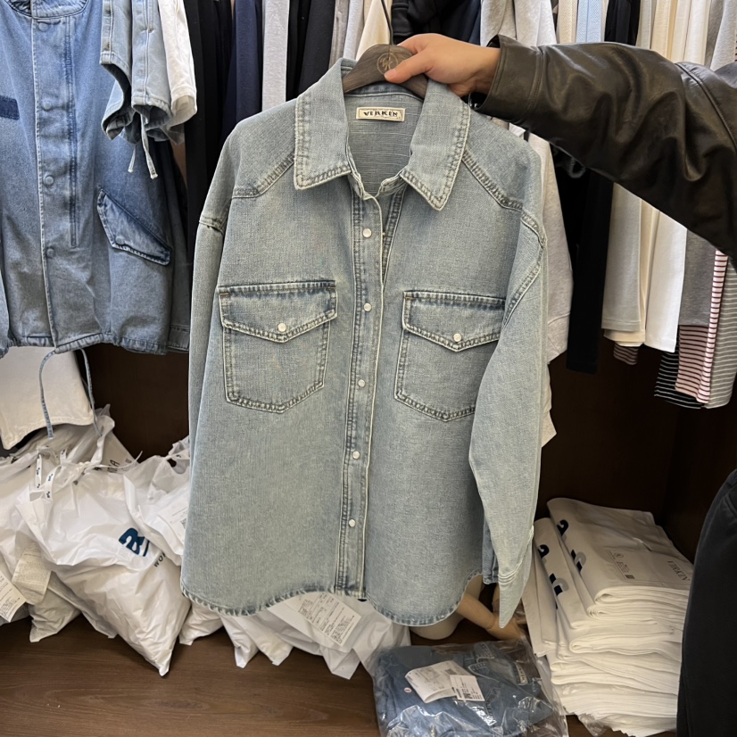 VIRKIN東大門直郵㊣女士新款真品時尚熱賣推薦26春夏襯衫蕾絲衫VIRKIN襯衫/蕾絲衫圖色1