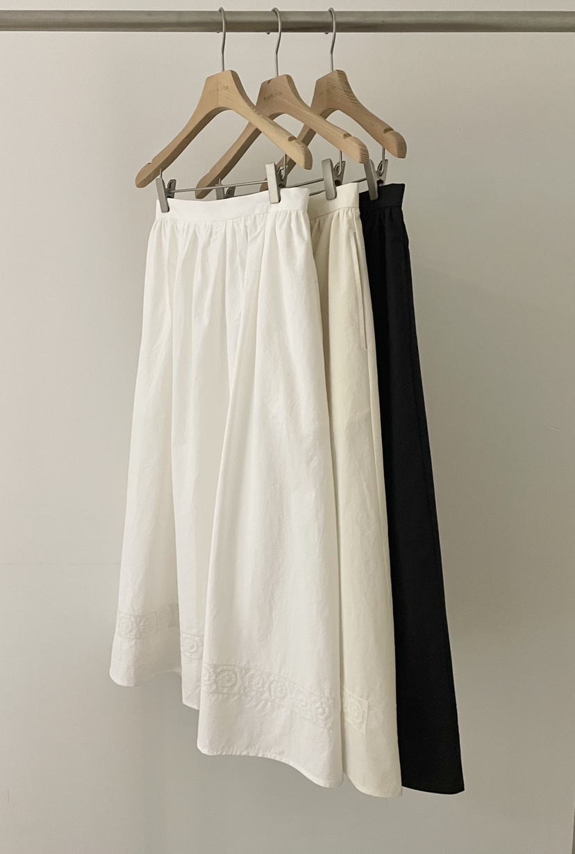 COMETE㊣東大門代購女士新款26春夏推薦時尚職業人氣長裙刺繡COMETE長裙