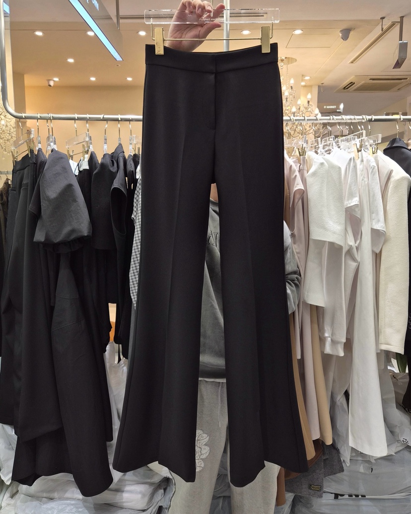 WORK SHOP韓國直郵㊣女裝新品時尚推薦人氣休閑休閑褲春款Work_shop休閑褲圖色2