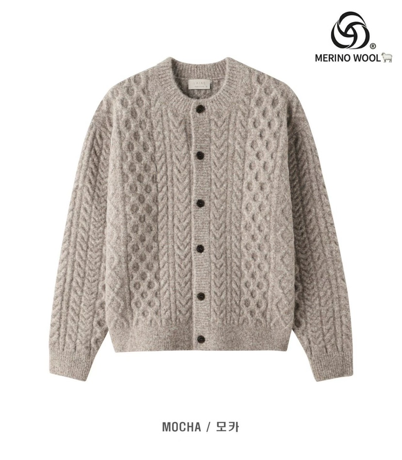 LAINE韓國代購㊣女裝新款人氣熱賣推薦職業26春夏毛衣男女同款LAINE毛衣圖色3