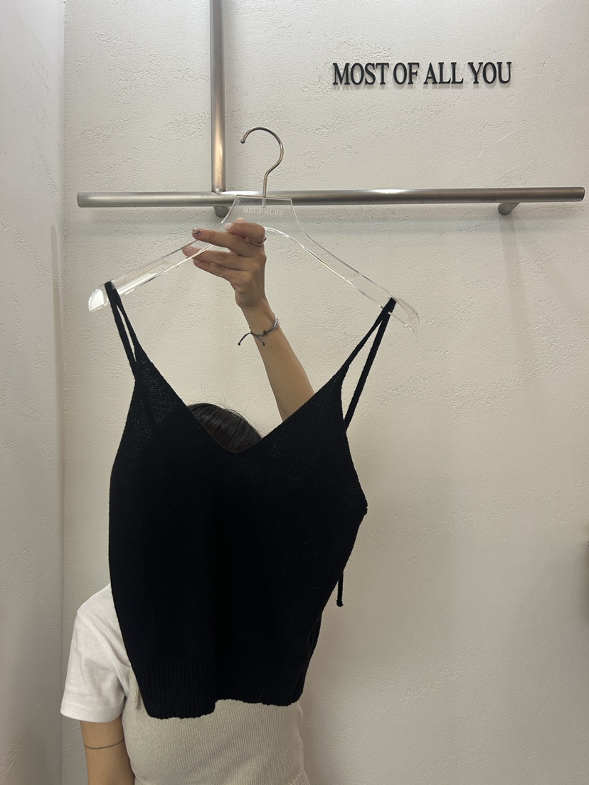 MOST OF ALL U㊣東大門代購女裝新款熱賣推薦吊帶背心春款MOST OF ALL U吊帶/背心圖色3