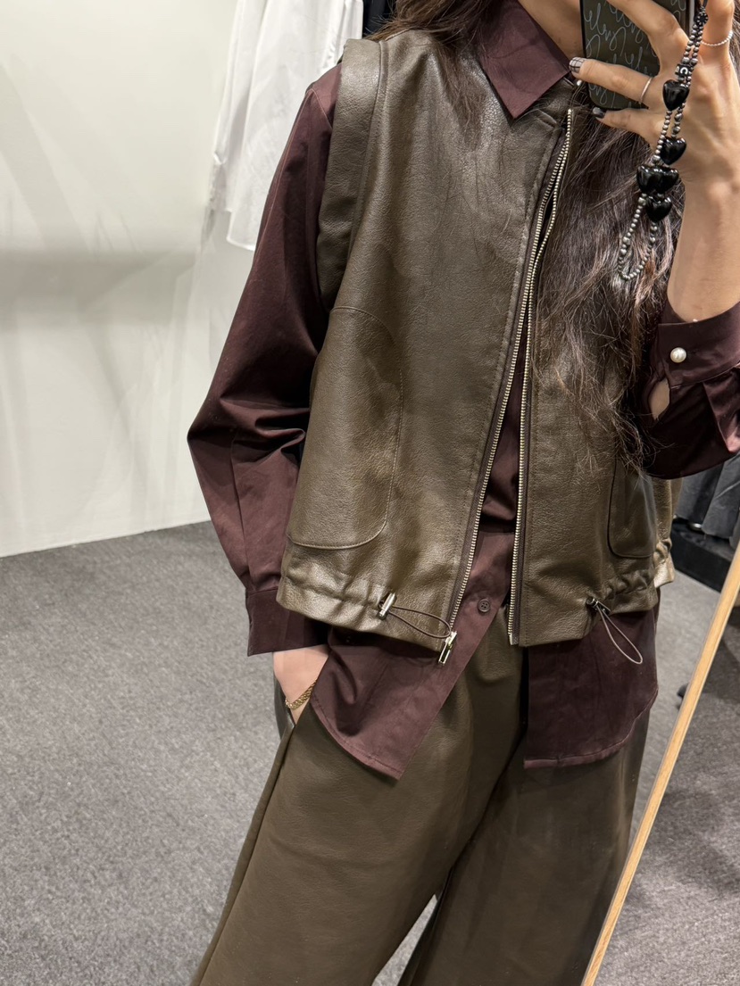 LE AVE韓國代購㊣女士新款真品職業熱賣休閑推薦馬甲不含內搭LE AVE馬甲