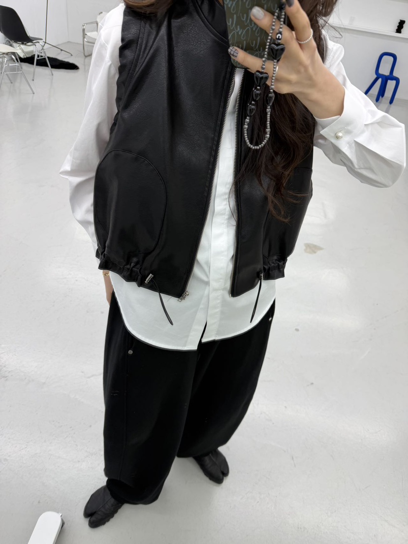 LE AVE韓國代購㊣女士新款真品職業熱賣休閑推薦馬甲不含內搭LE AVE馬甲