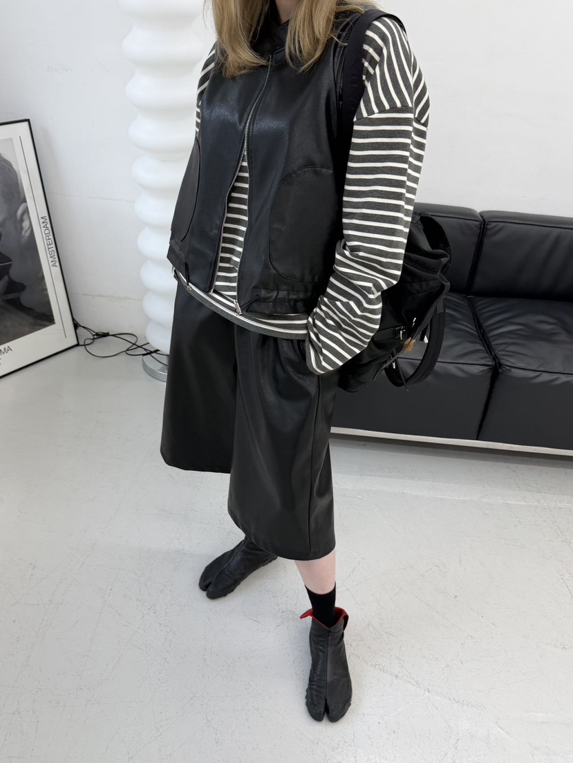 LE AVE韓國代購㊣女士新款真品職業熱賣休閑推薦馬甲不含內搭LE AVE馬甲