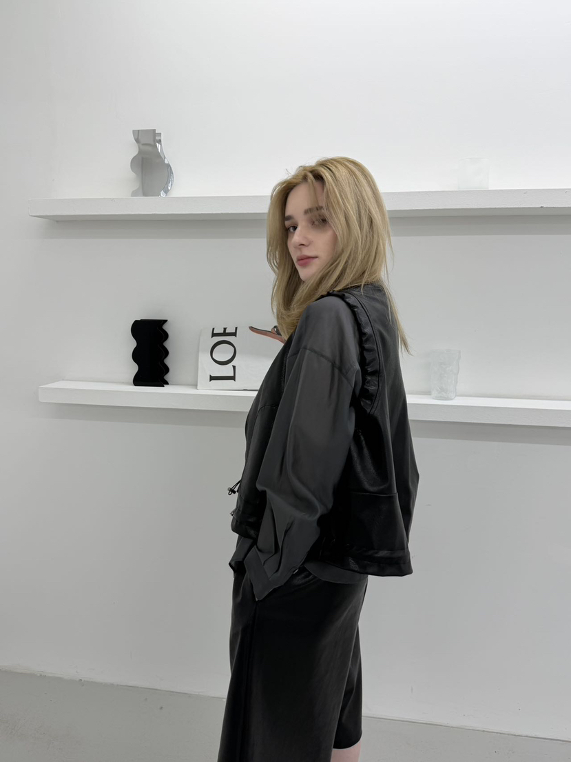 LE AVE韓國代購㊣女士新款真品職業熱賣休閑推薦馬甲不含內搭LE AVE馬甲