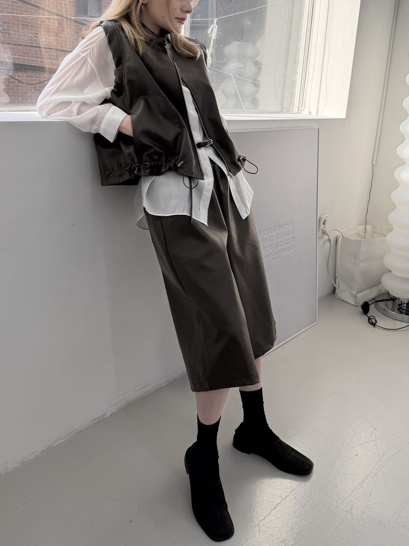 LE AVE韓國代購㊣女士新款真品職業熱賣休閑推薦馬甲不含內搭LE AVE馬甲