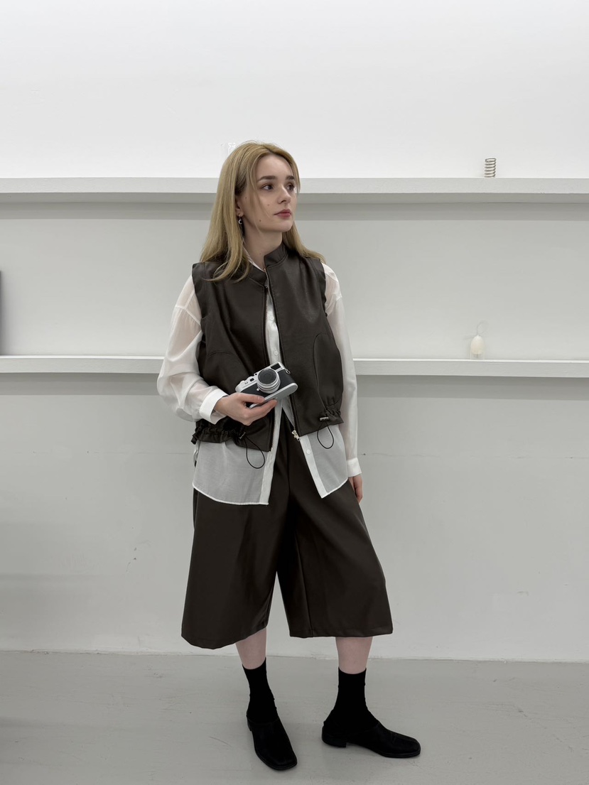 LE AVE韓國代購㊣女士新款真品職業熱賣休閑推薦馬甲不含內搭LE AVE馬甲