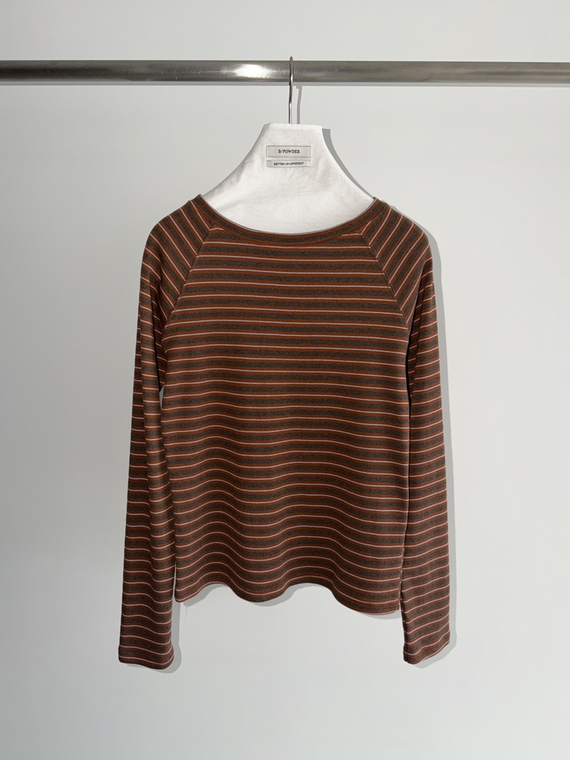 BAKING POWDER韓國代購㊣女士新款推薦真品時尚26春夏長袖T恤BAKING POWDER長袖T恤圖色1