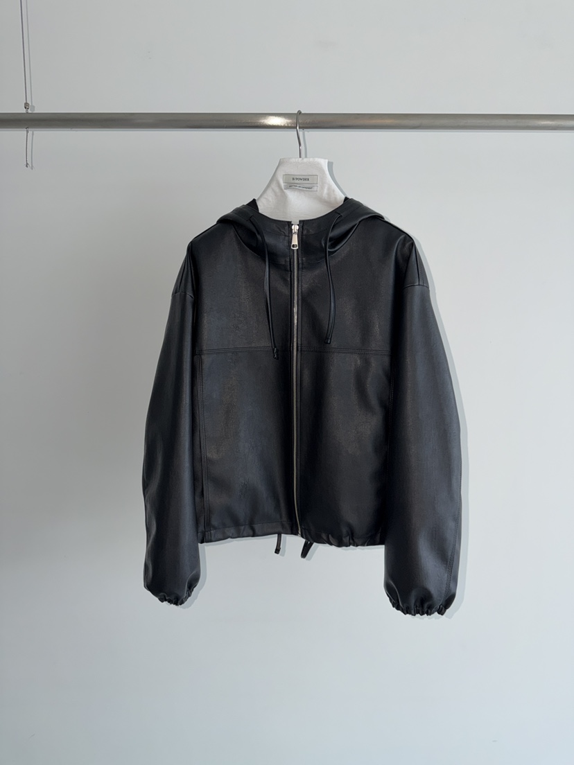 BAKING POWDER㊣東大門實拍女士新款推薦時尚熱賣夾克皮革BAKING POWDER夾克圖色2