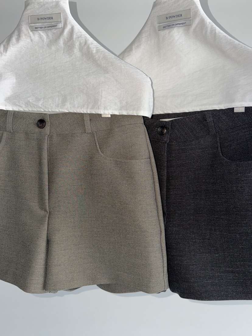 BAKING POWDER韓國直郵㊣女裝新款推薦職業時尚熱賣人氣短褲BAKING POWDER短褲