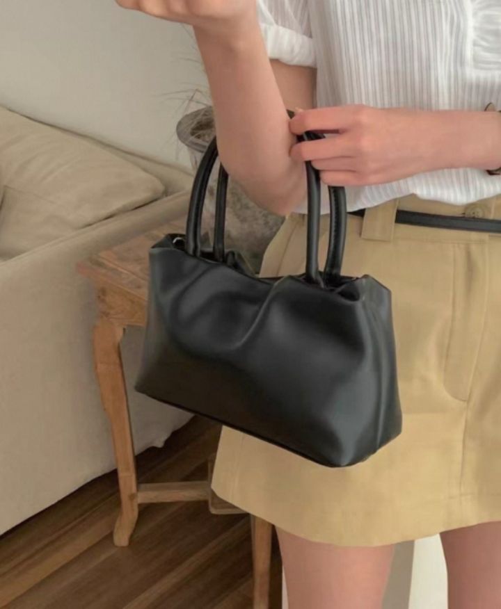 TROUVAILLE㊣東大門實拍女裝新款時尚休閑職業真品熱賣手提包TROUVAILLE手提包