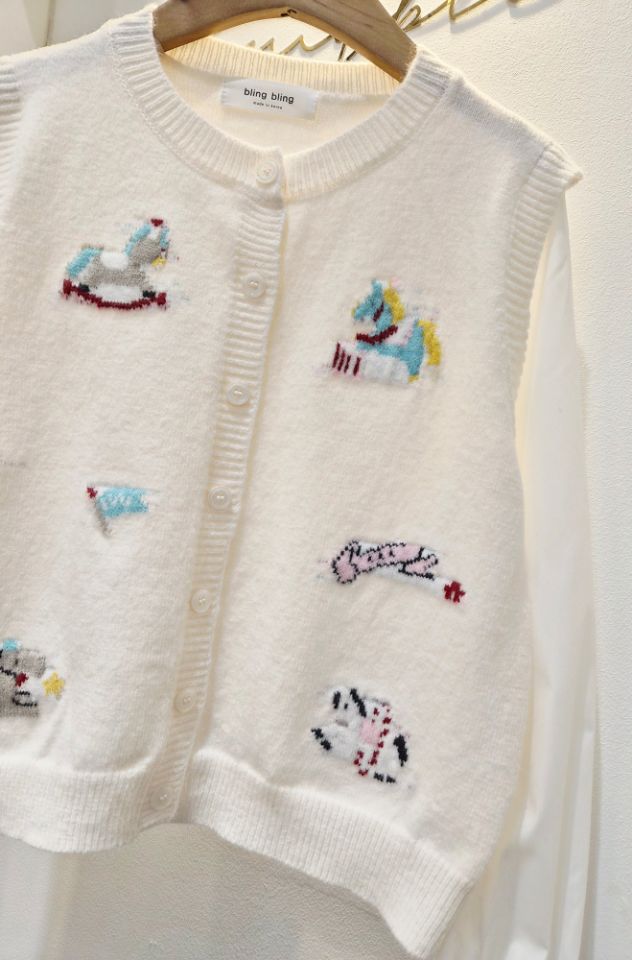 BLING BLING-S/RICO東大門直郵㊣女士新款休閑26春夏針織衫BLING BLING-S/RICO針織衫