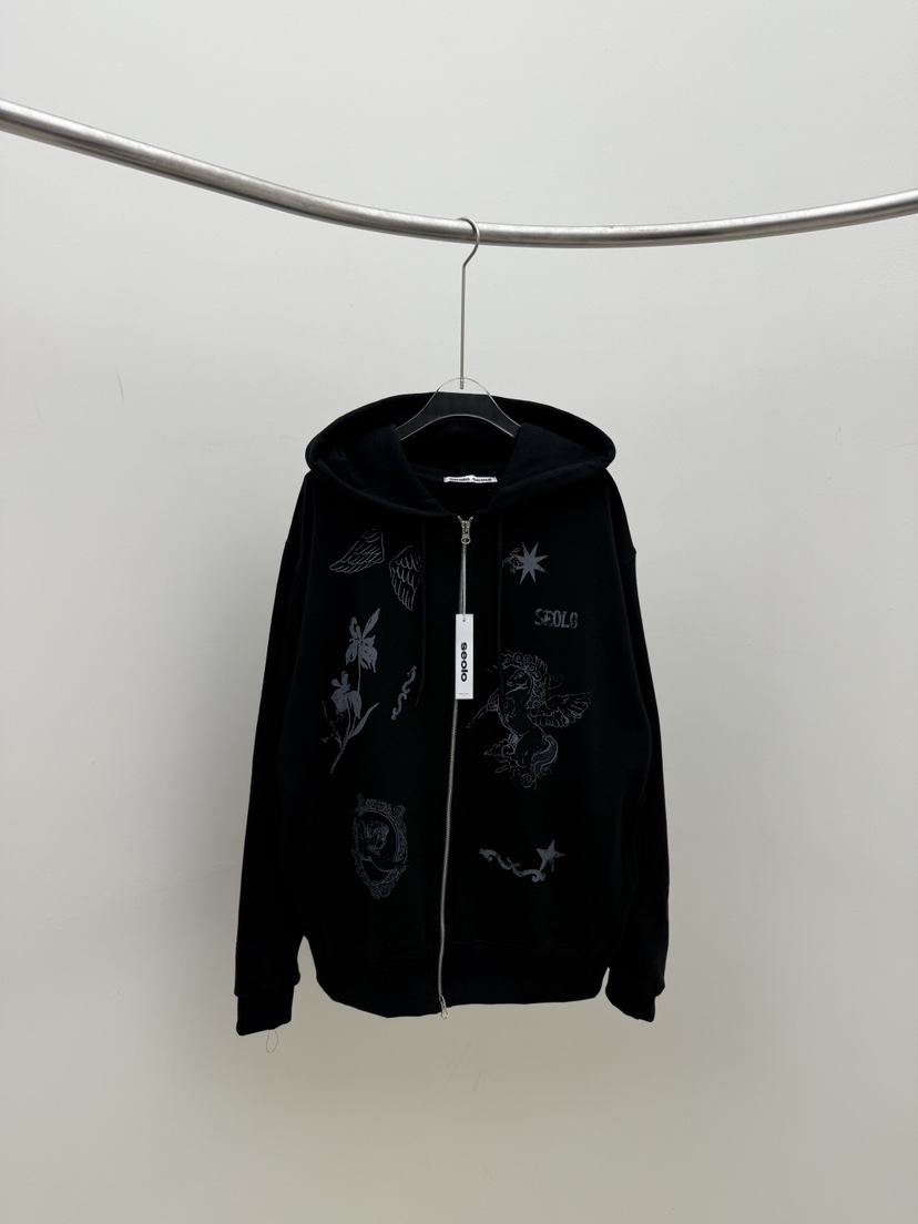 SEOLO㊣東大門實拍女裝新款26春夏熱賣職業真品人氣夾克拉鏈Seolo seoul夾克圖色2