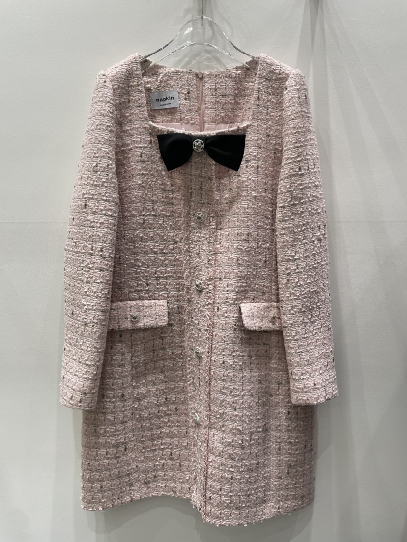 NAPKIN㊣東大門實拍女士新品休閑真品推薦時尚26春夏連衣裙NAPKIN連衣裙圖色1