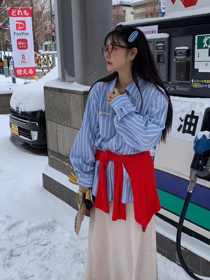 LIKEVAM東大門直郵㊣女士新品人氣推薦休閑職業26春夏襯衫蕾絲衫LIKEVAM襯衫/蕾絲衫