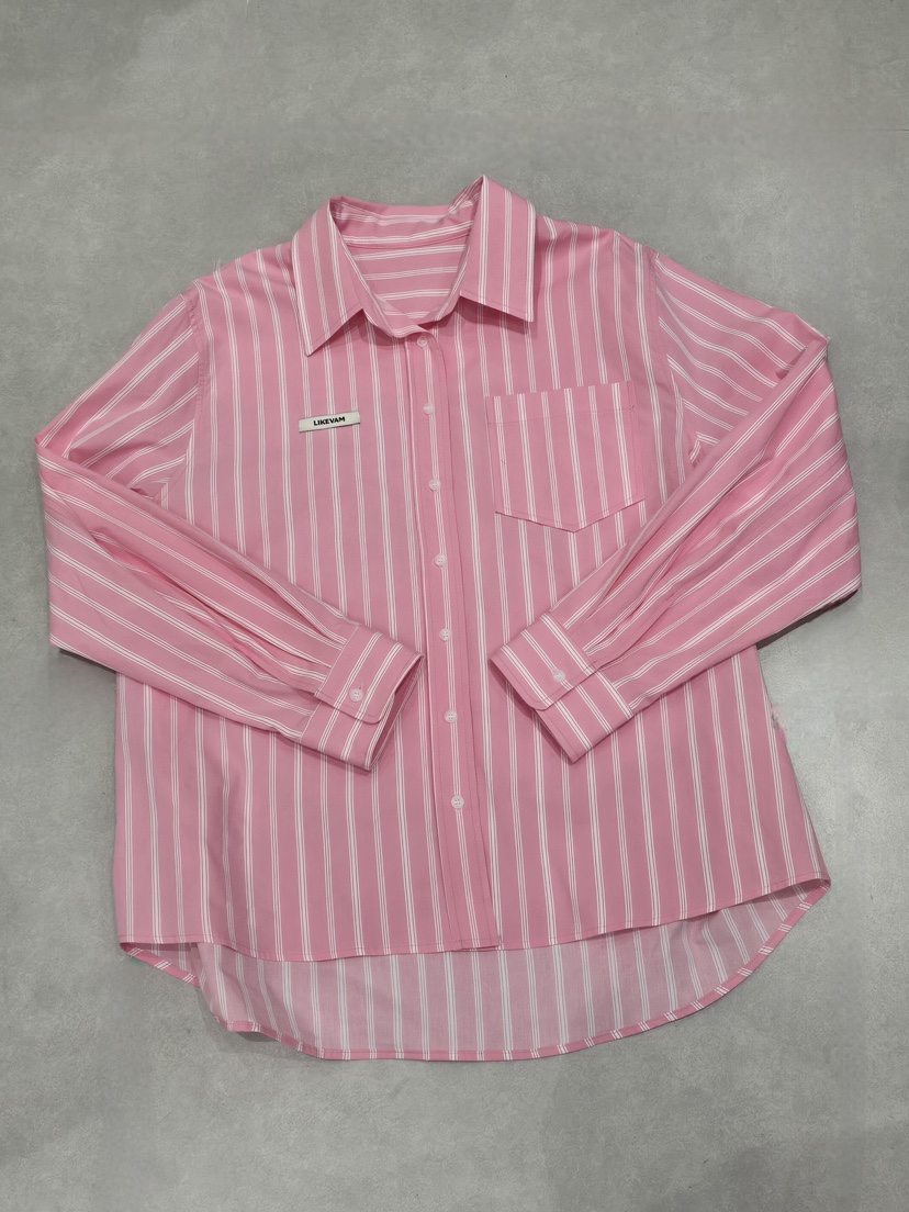 LIKEVAM東大門直郵㊣女士新品人氣推薦休閑職業26春夏襯衫蕾絲衫LIKEVAM襯衫/蕾絲衫圖色1